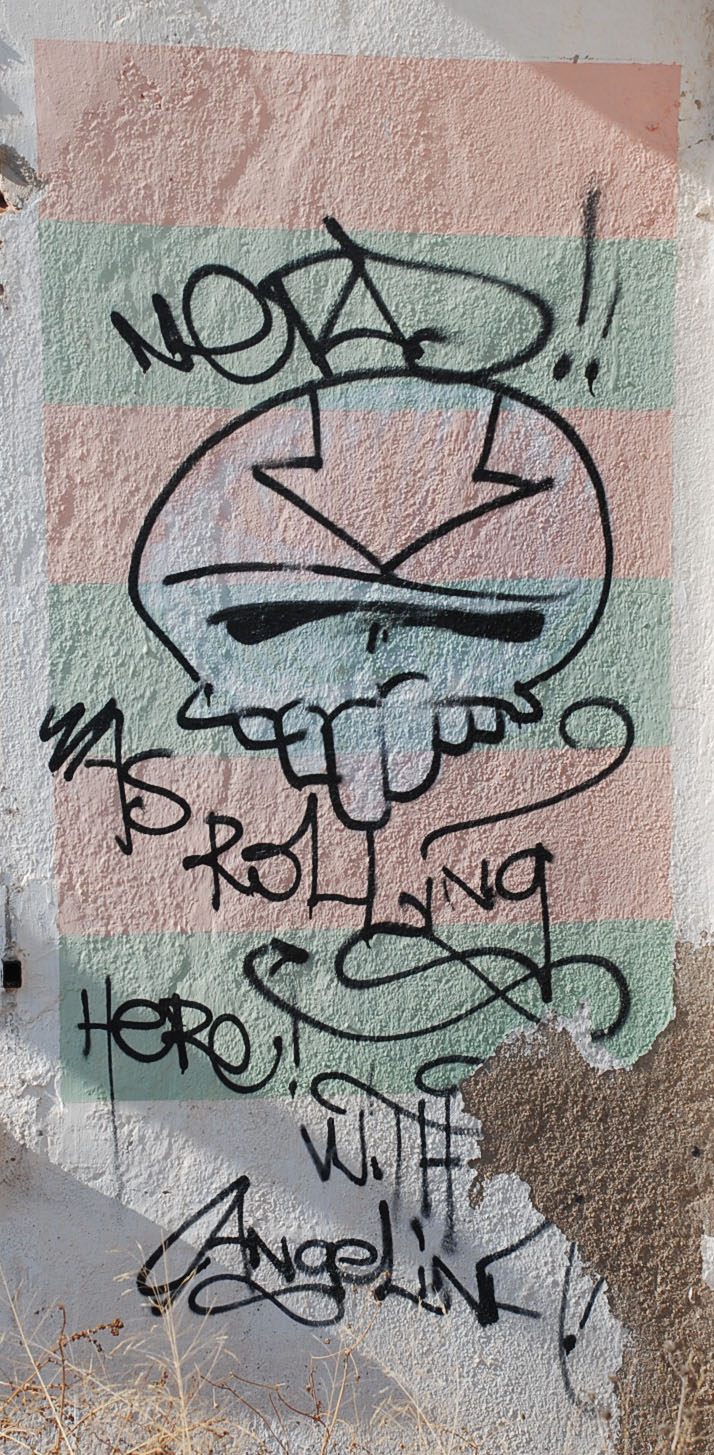 Grafiti Cabo de gata